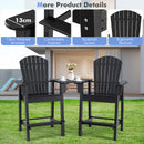 Set of 2 Tall Adirondack Chairs