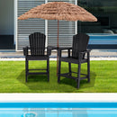 Set of 2 Tall Adirondack Chairs