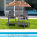Set of 2 Tall Adirondack Chairs