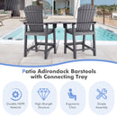 Set of 2 Tall Adirondack Chairs