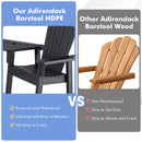 Set of 2 Tall Adirondack Chairs