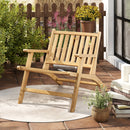 Teak Wood Outdoor Reclining Chair