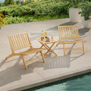 Teak Wood Outdoor Reclining Chair
