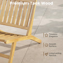 Teak Wood Outdoor Reclining Chair