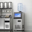 HOMCOM 36kg/24H Commercial Ice Maker Machine with Auto Self-Cleaning