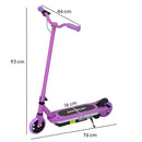 AIYAPLAY Electric Scooter for Ages 6-14, with Colourful Light