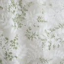D & D Tiverton Voile Panel in Green