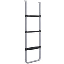 SPORTNOW 2 Steps/3 Steps Galvanised Steel Trampoline Ladder Climbing