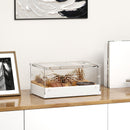 PawHut Reptile Terrarium, Vivarium Acrylic for Snake, Gecko