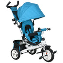 HOMCOM 6 In 1 Kids Trike, Stroller With Parent Handle