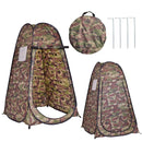 Toilet Shower Changing Beach Camping Tent Room Portable Pop Up Private Travel-Camouflage