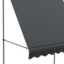 Outsunny Freestanding Retractable Awning, Non-Screw Garden Awning