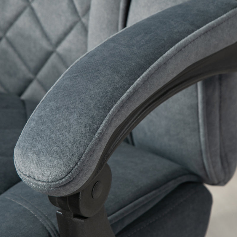 Vinsetto Massage Office Chair, Heated Reclining Desk Chair