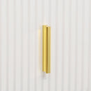 HOMCOM 3 Drawer Dresser, Chest of Drawers Storage Cabinet, White