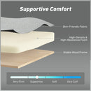 HOMCOM 2 Seater Sofa Bed, Convertible Pull Out Bed Settee, Light Grey