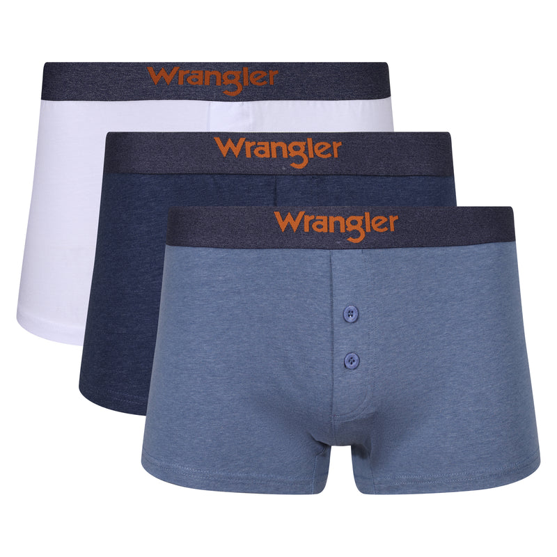 Wrangler Foreman 3 Pack Butt Boxer -Assort