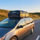 Outsunny Car Roof Bag, 21 Cubic Feet Waterproof Car Roof Box, Yellow