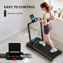 SPORTNOW Folding Treadmill Under Desk Walking Pad with Incline