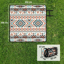 Outsunny Picnic Blanket, Beach Blanket Outdoor Picnic Mat