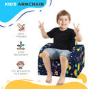 AIYAPLAY Kids Armchair, Foldable Toddler Chair For Bedroom