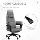 Vinsetto Home Office Chair Reclining Computer Chair W/ Lumbar Support