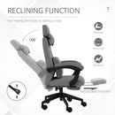 Vinsetto Home Office Chair Reclining Computer Chair W/ Lumbar Support