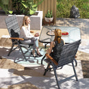 Outsunny Outdoor Folding Dining Chair, Dining Chair