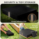 AIYAPLAY Sandbox Cover, Square Sandpit Cover With Drawstring & Elastic Band