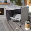 Outsunny Garden Furniture Protector Patio Swing Chair Cover - Grey