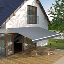 Outsunny  Retractable Awning  2.5m x 2m - Grey