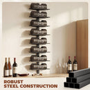 HOMCOM Wall Mount Wine Rack