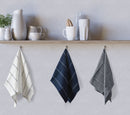 Utopia 3 Pack Kitchen Tea Towel Set in Navy