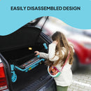 AIYAPLAY Electric Scooter for 6-14 with Dual Brakes & Colourful Light