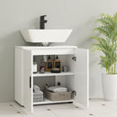 kleankin Bathroom Vanity Unit, Under Sink Cabinet with Shelf, White