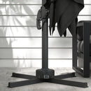 Outsunny 3(m) Solar LED Cantilever Parasol Adjustable Garden Umbrella - Khaki/Grey