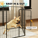 PawHut 2 Piece Dog Pen Expansion Pack For 80cm High Pet Playpen For S M Dogs