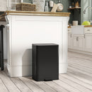 HOMCOM Pedal Bin With Soft-Close Lid, 20L Kitchen Bin For Home, Matte Black