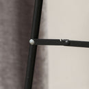 HOMCOM Irregular Full Length Mirror with Velvet Frame