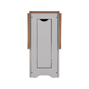 SANTOS BUTTERFLY DINING SET (X4 CHAIRS) - GREY SLATE/DISTRESSED WAXED PINE