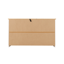 PANAMA 3 DOOR 3 DRAWER SIDEBOARD - WHITE/NATURAL WAX