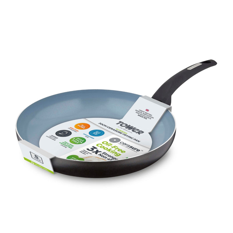 Tower Cerasure Frying Pan Non-Stick 30cm - Graphite