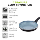 Tower Cerasure Frying Pan Non-Stick 24cm - Graphite