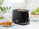 Daewoo Sterling 2 Slice Toaster - Black