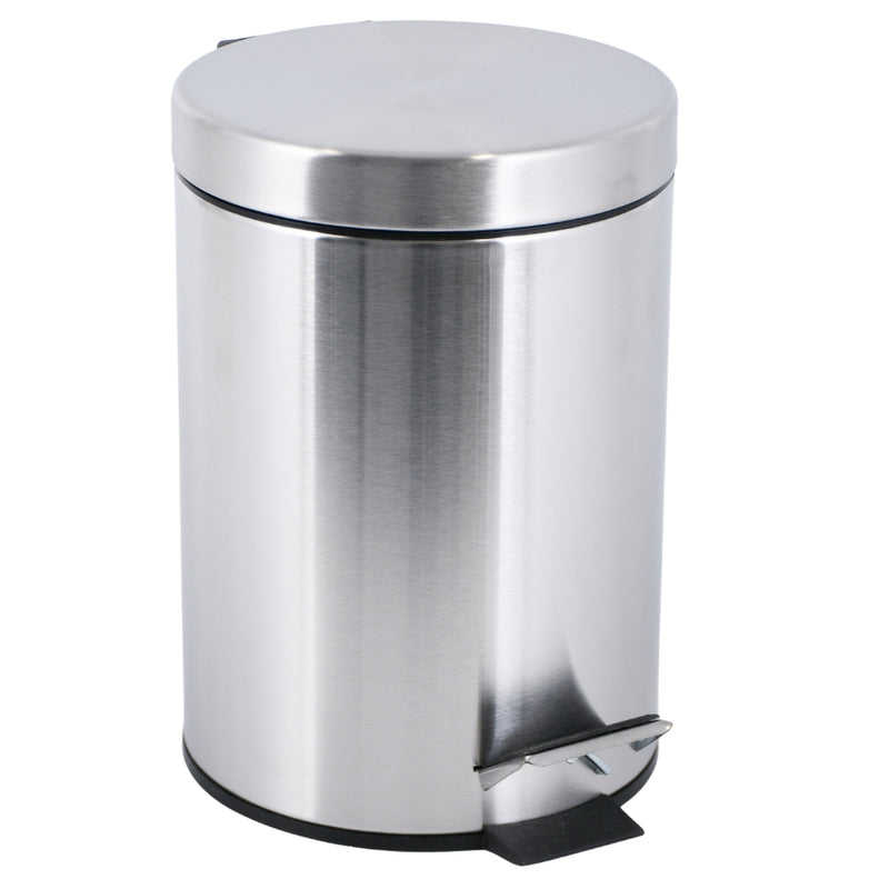 Lewis's Pedal Bin with Soft Close 3L - Silver