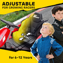 AIYAPLAY 24V Electric Go Kart With Drift Mode, Adjustable Seat, Red