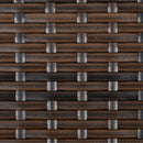 Outsunny Rattan Sofa Sets with Footstool - Brown