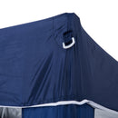 Outsunny Garden Pop Up Gazebo Tent Party Water-resistant 2.5 X 2.5M Blue