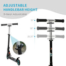 HOMCOM Scooter for Kids - Black