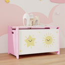 AIYAPLAY Toy Box With Lid, Safety Hinges For Kids, Nursery, Bedroom,