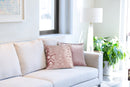 Valencia - Cushion Cover in Blush Pink